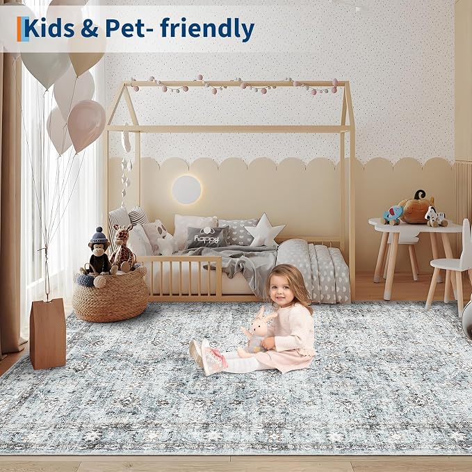 GarveeHome Hallway Washable Runner Rug 2x6 Vintage Soft Kitchen Rugs - Image 6