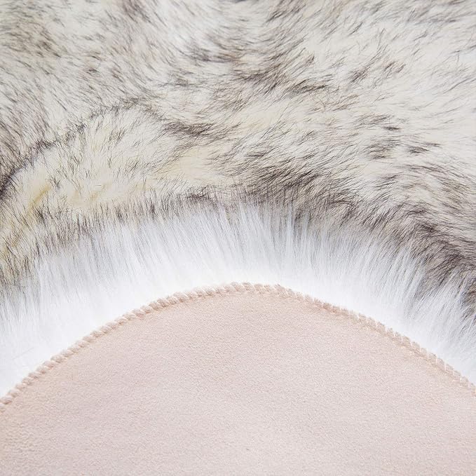 Carvapet 3x5 Faux Sheepskin Area Rug – Soft Fluffy White - Image 6