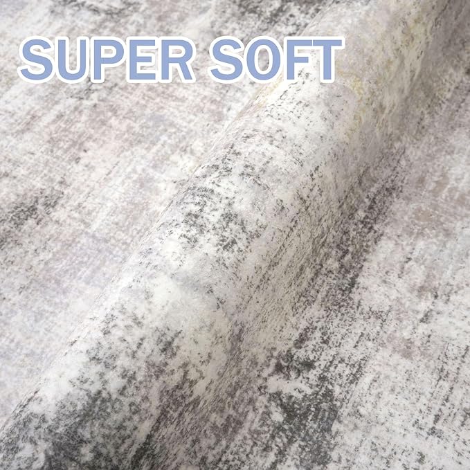 IOHOUZE Abstract Area Rugs 9x12 Ft Washable Large Rugs - Image 7