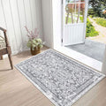 Vaukki Hallway Runner Rug, Vintage Shaggy Soft Laundry Rug Runner, Non Slip by Vaukki