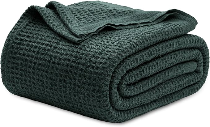 Bedsure Gentlesoft 100% Cotton Blanket Queen Size by BEDSURE
