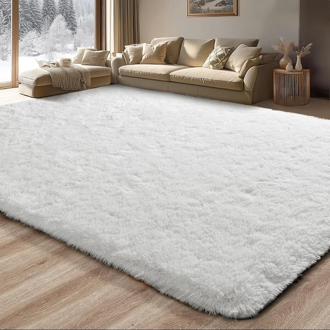 Merelax Soft Modern Indoor Large Shaggy Rug by Merelax