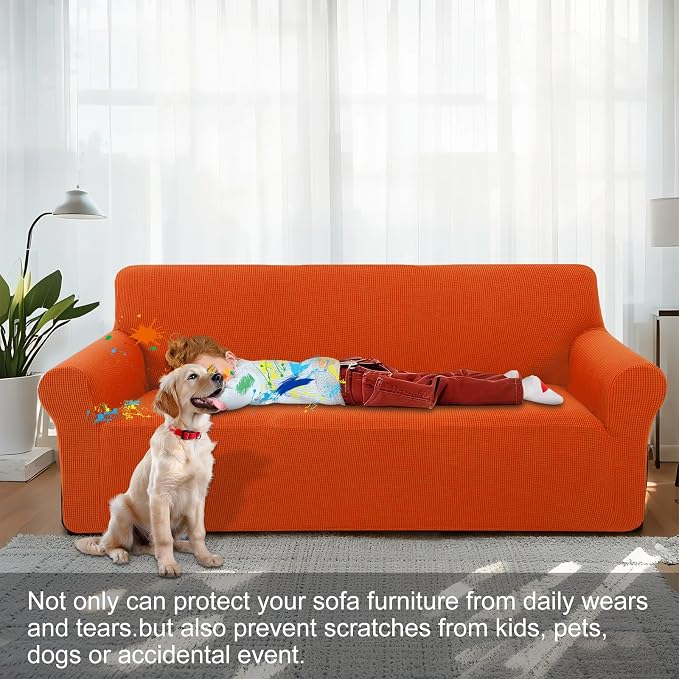 Stretch Couch Cover Washable Sofa Slipcover Furniture Protector - Image 2