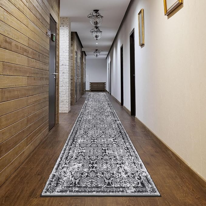 Vaukki Hallway Runner Rug, Vintage Shaggy Soft Laundry Rug Runner, Non Slip - Image 6