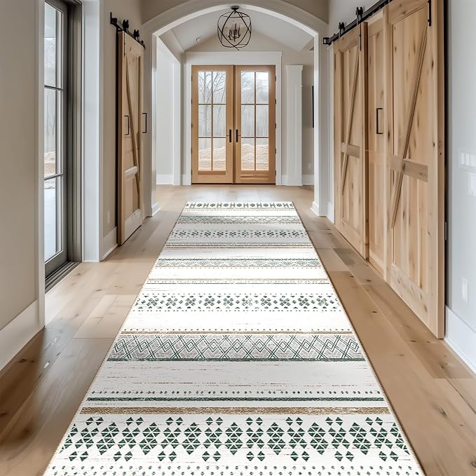 BESTSWEETIE 2x6 Area Rugs for Living Room Washable Moroccan Farmhouse Neutral - Image 9