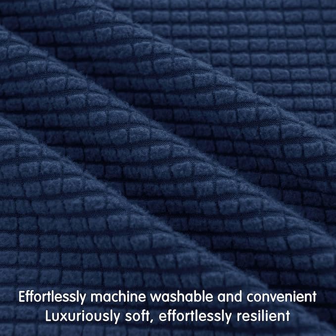 Hokway Stretch Couch Cushion Slipcovers X-Large Reversible Cushion Replacement - Image 3