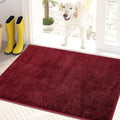 PURRUGS Dirt Trapping Door Mat 24" x 35.5", Non-Slip Machine Washable Entryway by PURRUGS