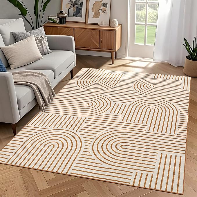 ROYHOME Washable Rug 3x5 Area Rugs by ROYHOME