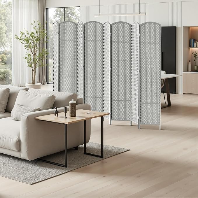 HALLYBEE Room Divider for Space Separation, Room Dividers and Folding Privacy - Image 2