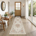 Vintage Hallway Runner Rug 2x8: Large Soft Washable Entryway by COTILED