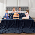 Oversized Blanket 120x120 Inches, Giant Huge Companion by Edenleaf