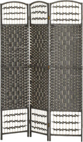 HOMCOM 3 Panel Room Divider, Folding Privacy Screen, 5.6' Room Separator by HOMCOM