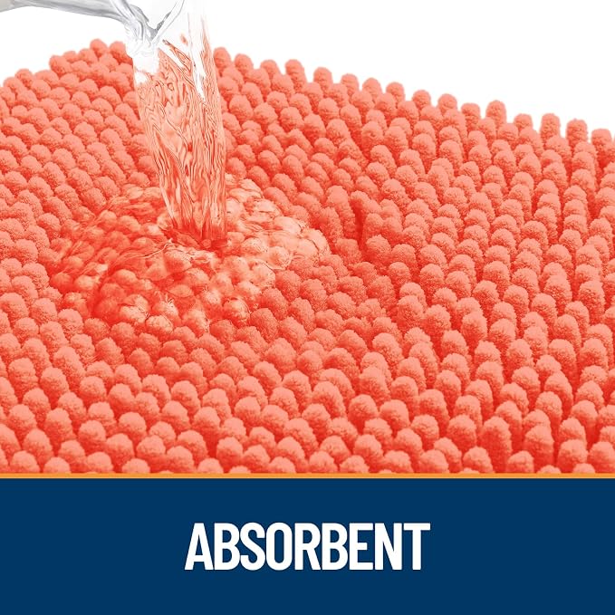 OLANLY Dog Door Mat for Muddy Paws 44x24, Absorbs Moisture and Dirt, Absorbent - Image 3
