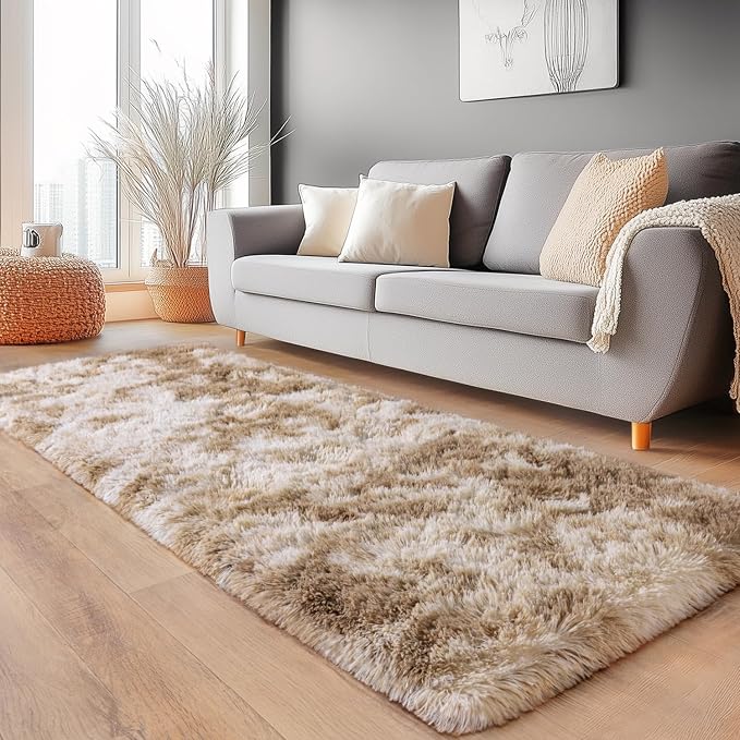Fluffy Area Rugs for Living Room, Soft Shaggy Carpets for Living Room, Upgrade - Image 2