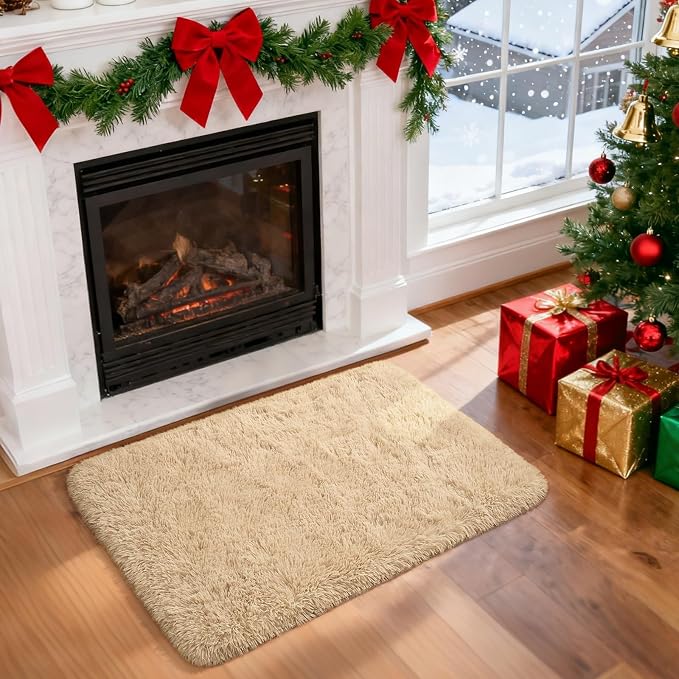 Merelax Modern Soft Fluffy Small Shaggy Rug - Image 7