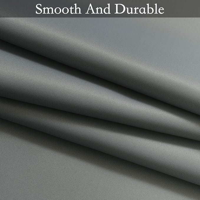 SimpleHome Ombre Room Darkening Curtains 45 inches Length - Image 6