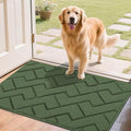hicorfe Indoor Doormat, Front Back Door Mat Rubber Backing Non Slip Door Mats by Hicorfe