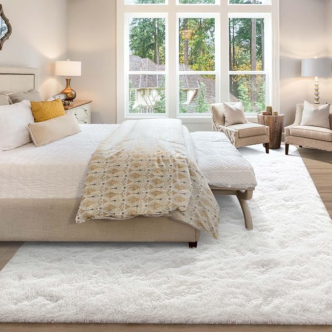 Merelax Soft Modern Indoor Large Shaggy Rug - Image 3