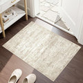 DMOYEST 2x3 Entryway Area Rug: Washable Neutral Modern Abstract Small Rug by DMOYEST