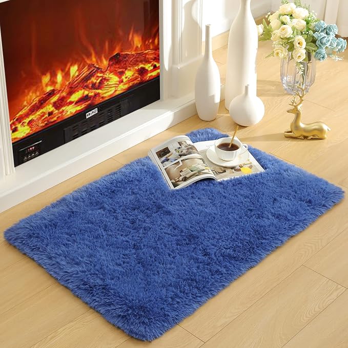 Merelax Modern Soft Fluffy Small Shaggy Rug - Image 8