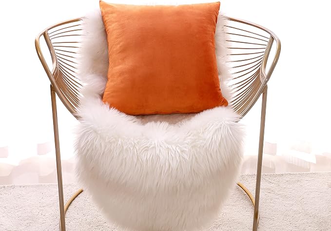 NiNi ALL Decorative Throw Pillow Covers Pack of 2, Halloween Velvet Cushion Case - Image 7