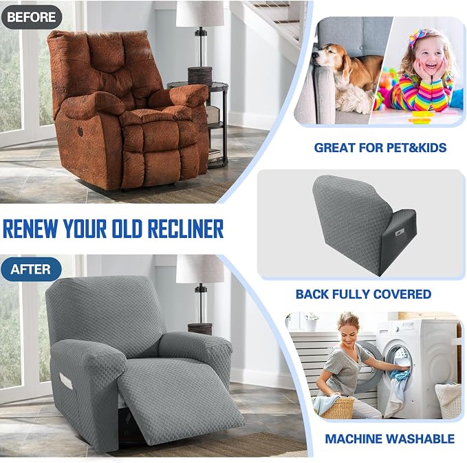 MAXIJIN Recliner Cover Slipcovers - Image 5