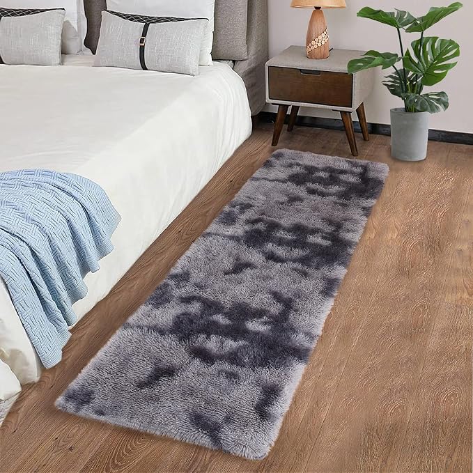 CAROMIO Fluffy Runner Rug for Bedroom Living Room 2x6 Feet, Shag Area Rugs Soft - Image 7
