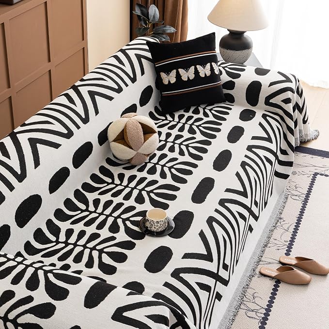 VClife Bohemian Couch Cover Western Aztec Sofa Cover - Image 6