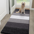 Kitinjoy Indoor Outdoor Door Mat, 59x24 Non-Slip Absorbent Dirt Trapper by Kitinjoy