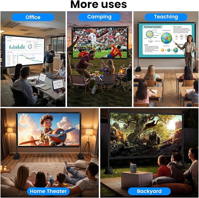 120inch Outdoor Projector Screen - Image 5