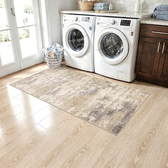 Washable Non-Slip 2x4 Runner Rug - Image 2