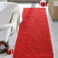 LOCHAS Luxury Bathroom Rug Shaggy Bath Mat 24 x 60 Inch, Washable Non Slip Bath by LOCHAS
