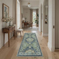 GENIMO 2x5 Runner Rugs for Hallway, Machine Washable Non Slip Vintage Rugs by GENIMO