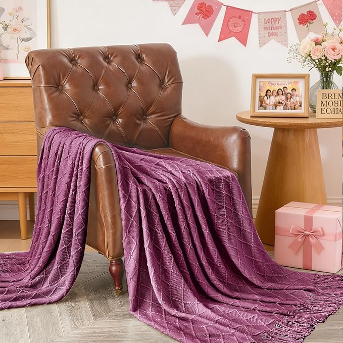 inhand Dusk Knitted Throw Blanket - Image 8