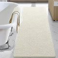 LOCHAS Luxury Bathroom Rug Shaggy Bath Mat 24 x 60 Inch, Washable Non Slip Bath by LOCHAS