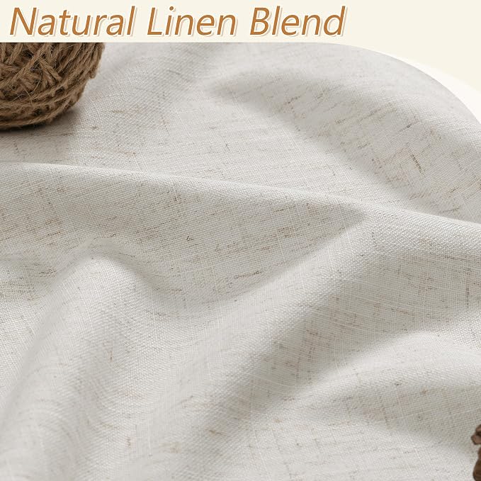 Guken Boho Blackout Curtains 72 Inch Length 2 Panels Set - Image 3