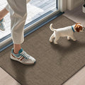 LEKEEPGO Ultra Thin Indoor Door Mat 17"x29", Low-Profile Door Mat Indoor by LEKEEPGO