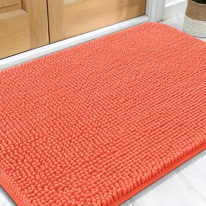 OLANLY Dog Door Mat for Muddy Paws 30x20, Absorbs Moisture and Dirt, Absorbent by OLANLY