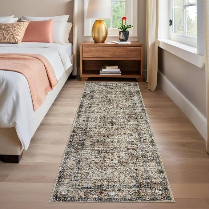 GarveeHome Washable Runner Rug 2x6 Vintage Carpet Runner - Image 6