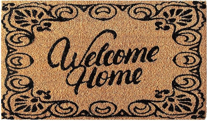 LuxUrux Welcome Mats Outdoor Coco Coir Doormat, - Image 6