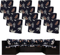 12Pcs Stretch Patio Cushion Covers, Outdoor Couch Covers Replacement, Outdoor by BIETYONE