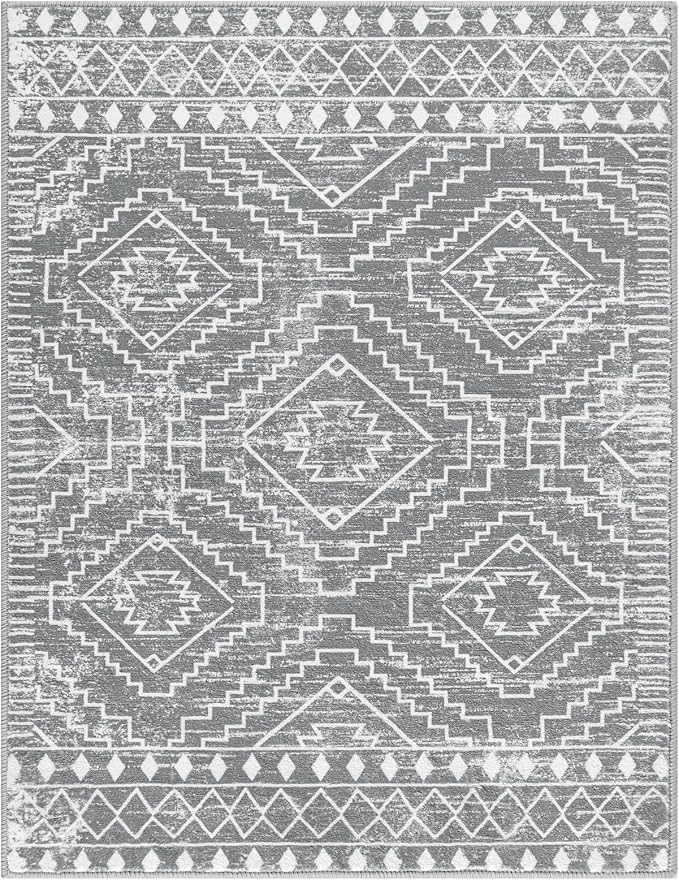 Wonnitar Moroccan Gray Area Rugs - Image 8