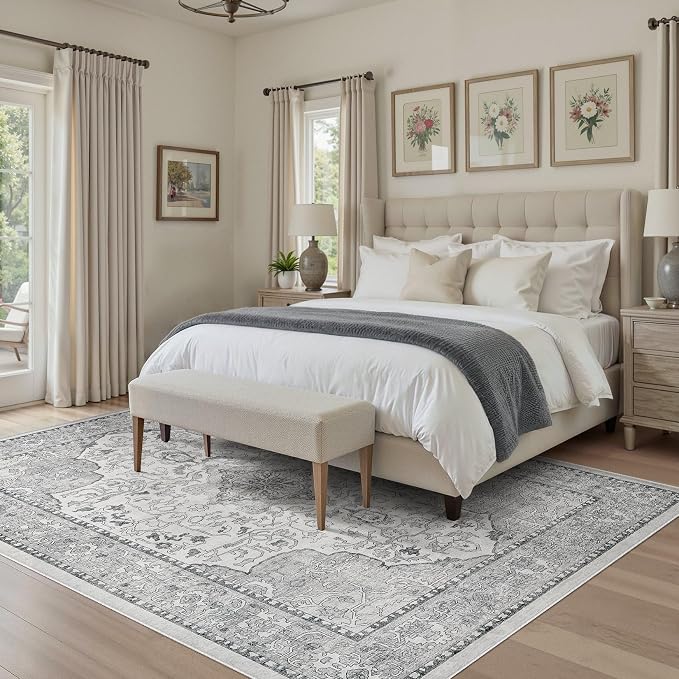 cotiled 10x14 Area Rugs Large Washable Rugs - Image 4