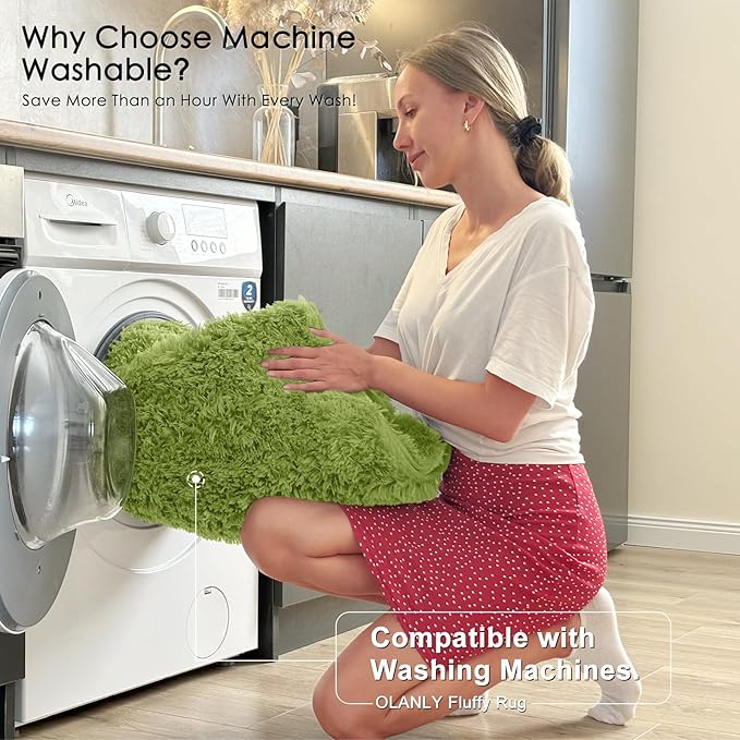 OLANLY 5x8 Machine Washable Large Area Rugs - Image 2