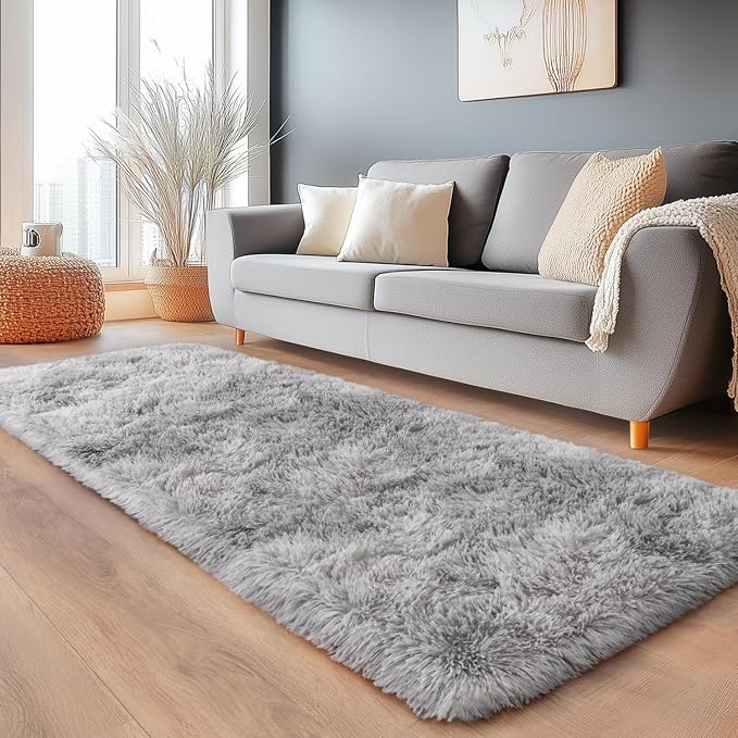 Ultra Soft Fluffy Rugs for Bedroom, Anti-Skid Indoor Carpet Nursery Rugs for - Image 2
