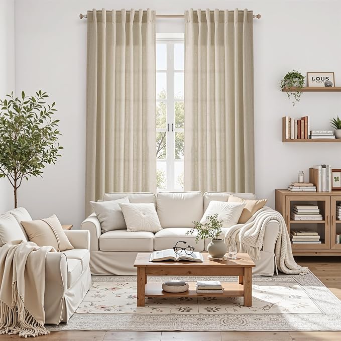 Nanspring Extra Long 120 Inch Curtains - Image 6