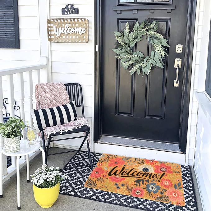 FGSS Flower-Welcome-Doormat Outdoor-Entrance - Image 6