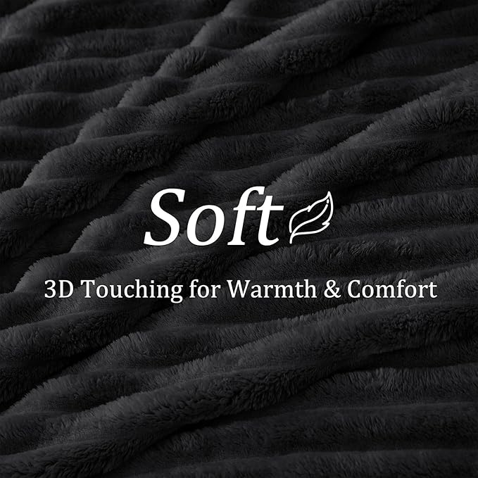 BEDELITE Blankets Queen Size for Bed, 300GSM Soft & Warm Fleece Blanket - Image 4