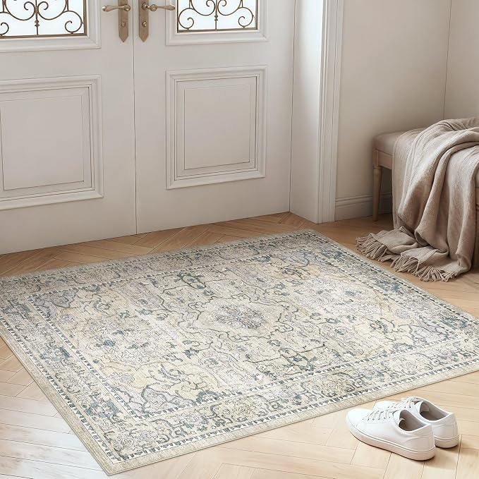 cotiled 3x5 Area Rugs Large Washable Rugs by COTILED
