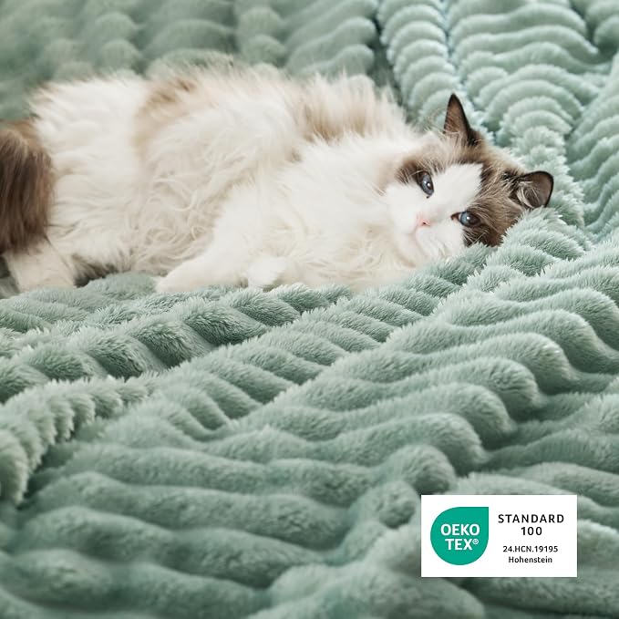 Bedsure Sherpa Throw Blanket for Couch - Image 4